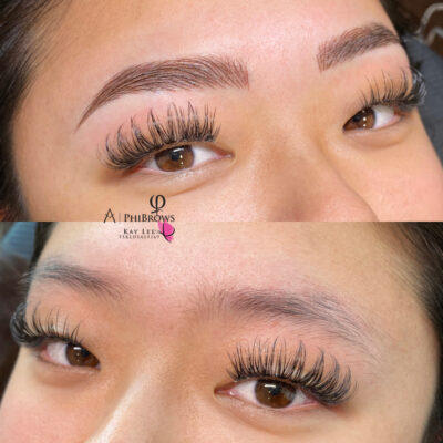 Lauren Microblading Before After Kayana Beauty Claremont