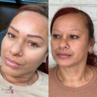 Cheryl Microblading Before After Kayana Beauty Claremont
