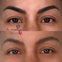 Heather Microblading Before After Kayana Beauty