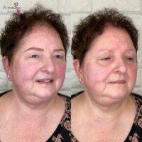 Monica Microblading Before After Kayana Beauty Claremont