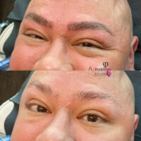 David Male Microblading Before After Kayana Beauty Claremont